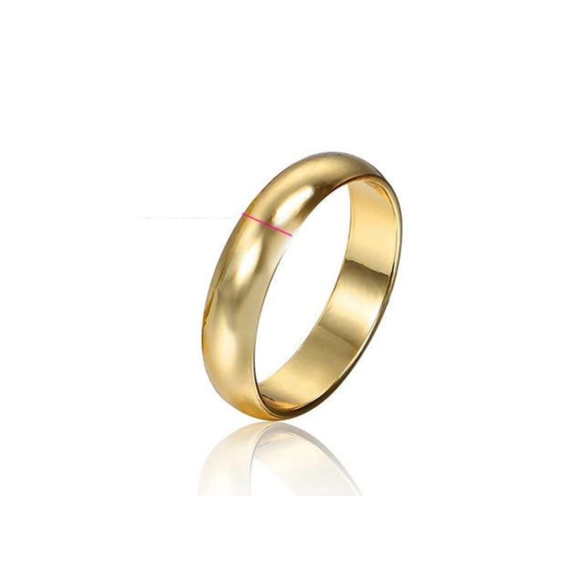 Bague dorée unisexe - Anraxshop