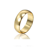 Bague dorée unisexe - Anraxshop