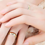 Bague dorée unisexe - Anraxshop