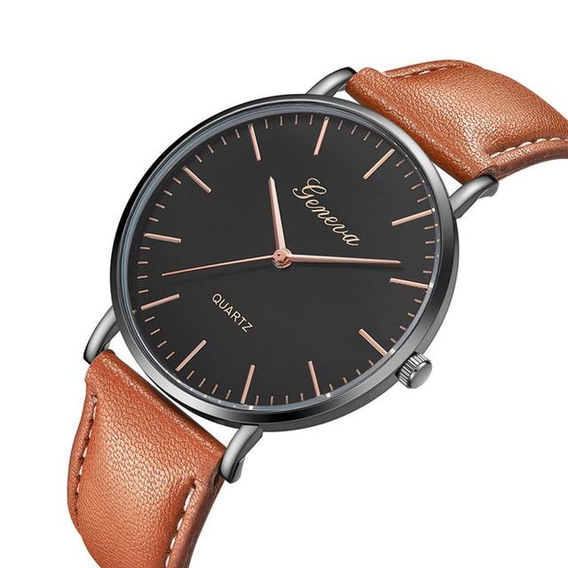 Montre unisexe en cuir - Anraxshop
